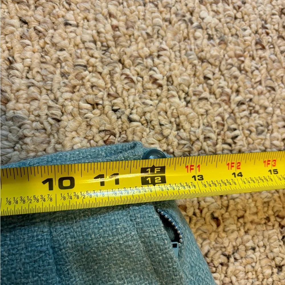 Vintage baby blue skirt suit - Picture 4 of 16